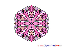 Printable Illustrations Mandala