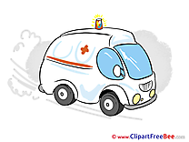 Ambulance Cliparts printable for free