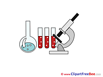 Chemistry Flasks Medicine Pics printable Cliparts