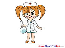 Flask Nurse free Cliparts for download