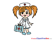 Girl Nurse download printable Illustrations