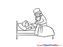 Hospital Ward Clip Art download for free