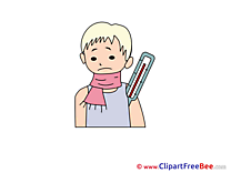 Illness Scarf Boy free Illustration download