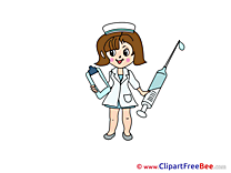 Nurse Medicine printable Illustrations for free