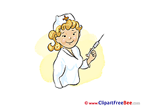 Nurse Syringe Clipart free Image download