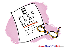 Ophthalmology Glass free Illustration download