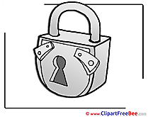 Padlock printable Images for download