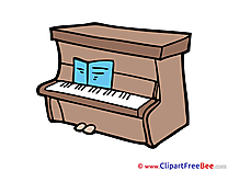 Piano Pics printable Cliparts