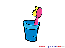 Toothbrush Clipart free Illustrations