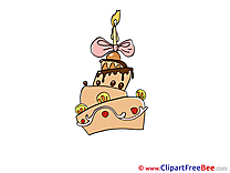 Cake Candle printable Party Images