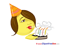 Smile Cake Party Illustrations for free