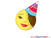 Smile Party Hat Pics free Cliparts