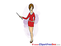 Presentation Woman Clip Art download for free