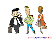 Queue People free Illustration download