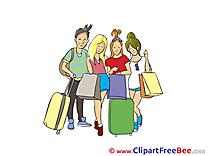 Shopping People Clipart free Image download