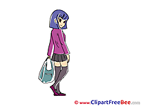 Woman Anime Pics download Illustration