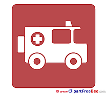 Ambulance Pictogrammes Illustrations for free