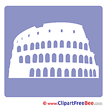 Coliseum Pictogrammes Clip Art for free