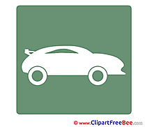 Sport Car free Cliparts Pictogrammes