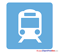 Train Pics Pictogrammes Illustration