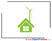 Windmill Building House Pics Pictogrammes free Image