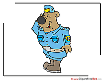 Bear Soldier Pics printable Cliparts