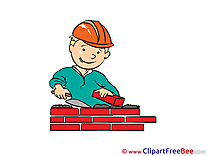 Builder Bricks download Clip Art for free