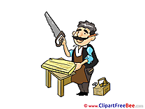 Carpenter Saw download Clip Art for free