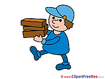 Delivery Man Images download free Cliparts