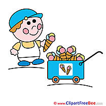 Iceman Ice Cream free Cliparts for download