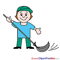 Janitor free printable Cliparts and Images