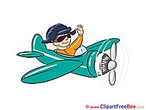 Pilot Clip Art download for free