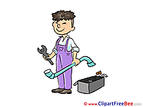 Plumber Clipart free Image download