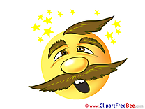 Dreaming Smiles Clip Art for free