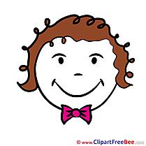 Gleeful free Illustration Smiles