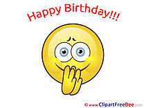 Happy Birthday Smiles Illustrations for free