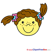 Pleased Smiles Clip Art for free