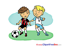 Children Football Illustrations for free