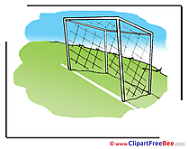 Cliparts Goal Football for free