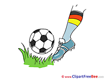 Foot Clip Art download Football