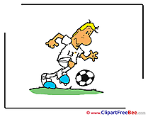 Player Football Clip Art for free