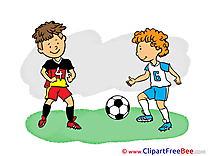 Players printable Illustrations Football