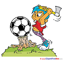 Woodman Ball printable Illustrations Football