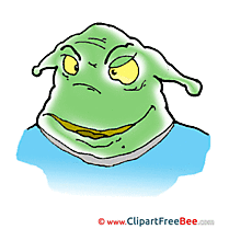 Aliens Clip Art for free