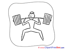 Bodybuilding Clipart Sport free Images