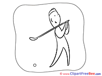 Golf Clipart Sport Illustrations