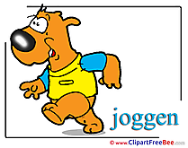 Jogging Pics Sport Illustration