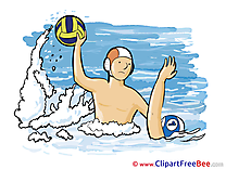 Water Polo printable Sport Images