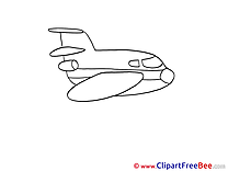 Aeroplane Clipart free Illustrations