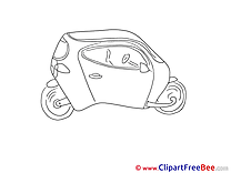 Concept Car Clipart free Illustrations